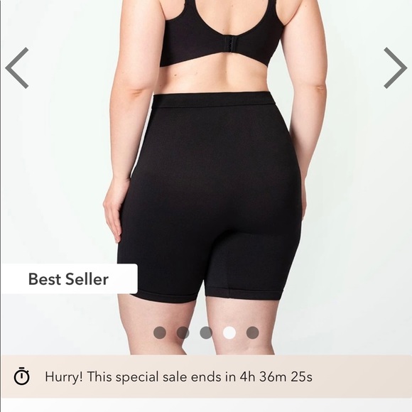 Empetua Control Mid-Waist Shaper Bike Shorts - Picture 2 of 7